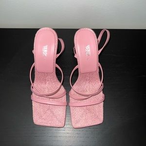 Zara pink heels
